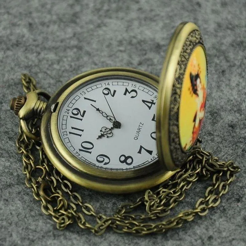 Aanzicht 2 — Steampunk zakhorloge – Japans