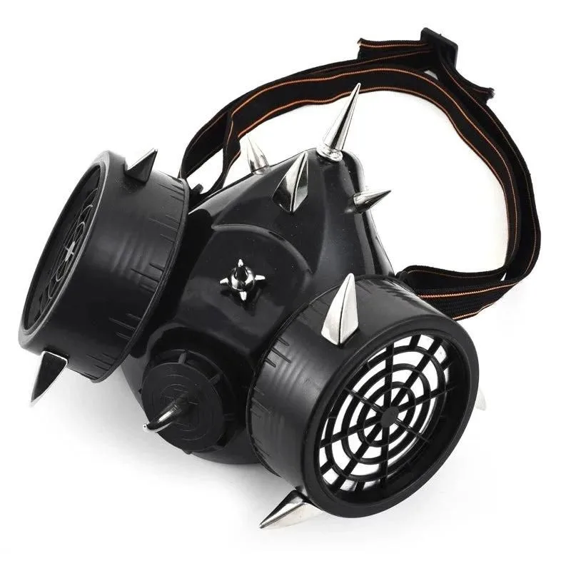 Aanzicht 2 — Gasmasker als kostuumaccessoire – gothic