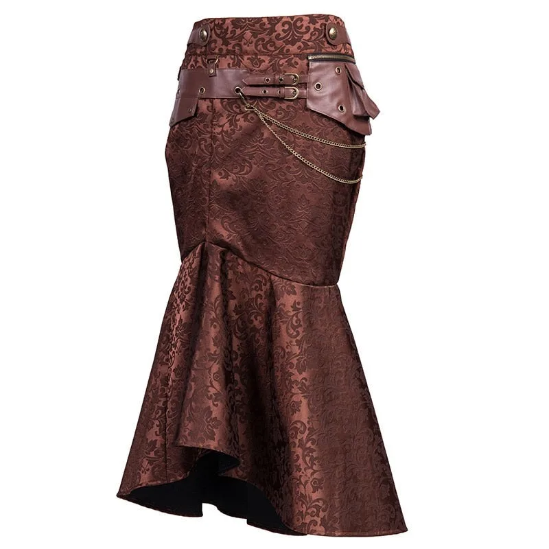 Steampunk rok voor dames