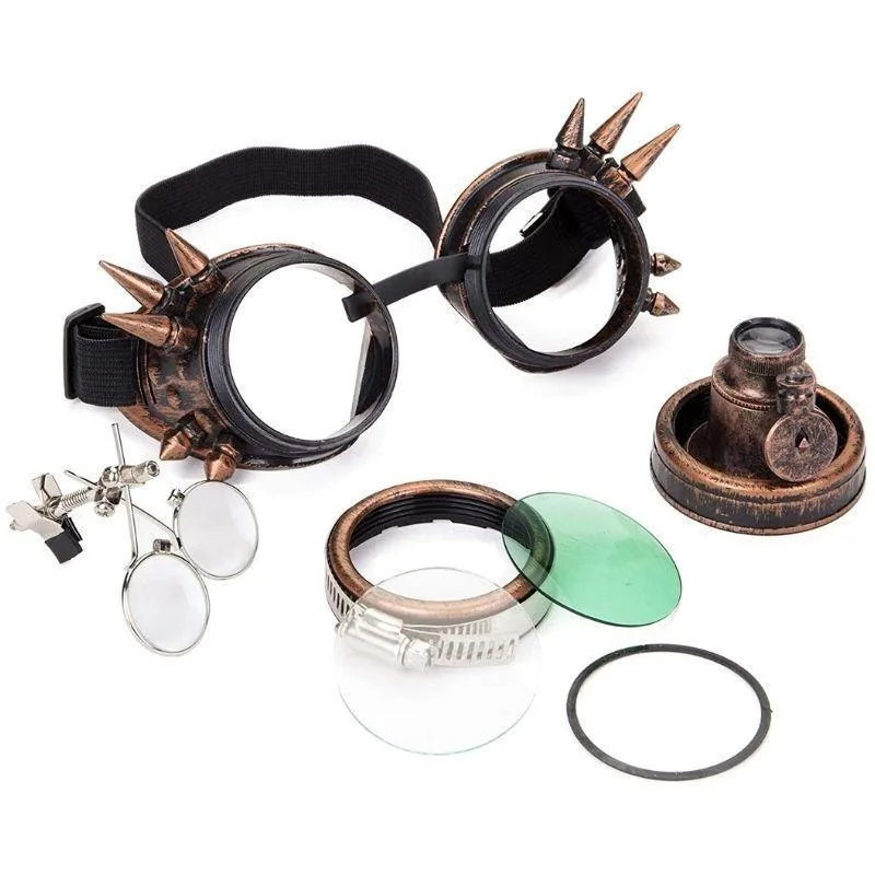 Aanzicht 8 — Steampunk bril