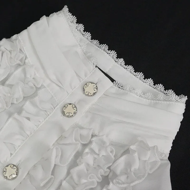 Aanzicht 9 — Blouse voor dames – Victoriaans