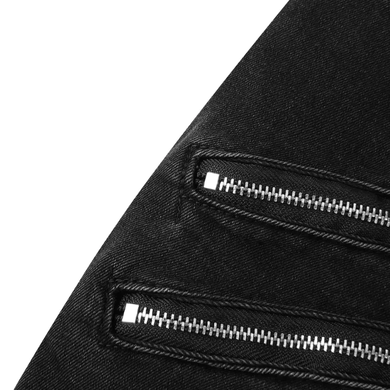 Aanzicht 5 — Jeans voor heren – punk
