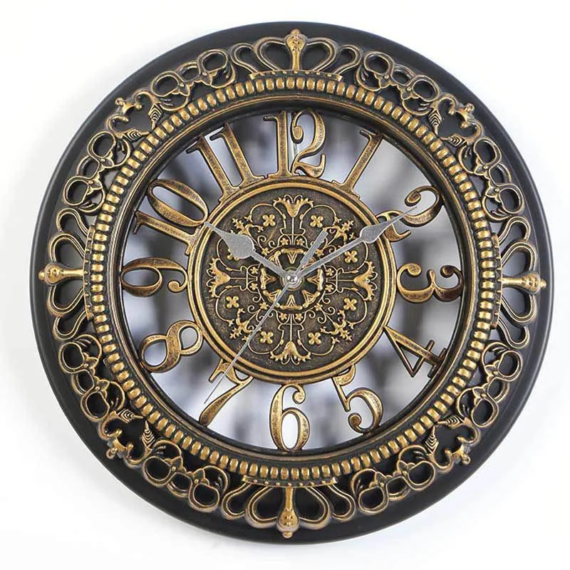 Aanzicht 4 — Steampunk horloge – rond antieke uitstraling