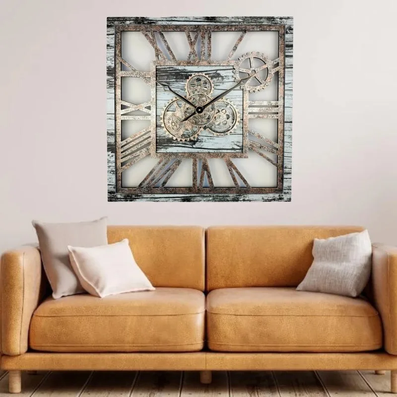Aanzicht 6 — Steampunk horloge – groot