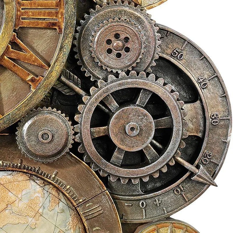 Aanzicht 2 — Steampunk horloge – model 2