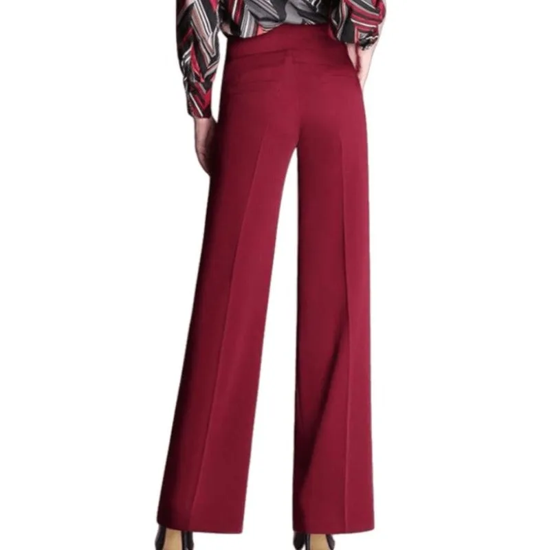 Aanzicht 6 — Broek voor dames – vintage hoge tailleband