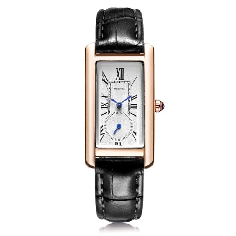 Horloge voor dames – rechthoekig vintage
