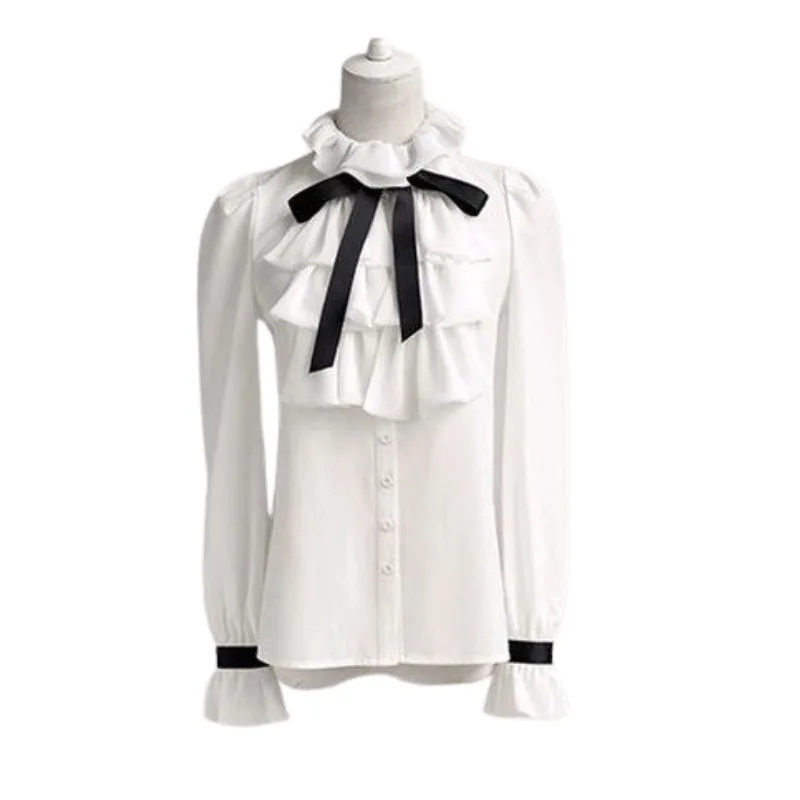 Steampunk blouse voor dames – modern