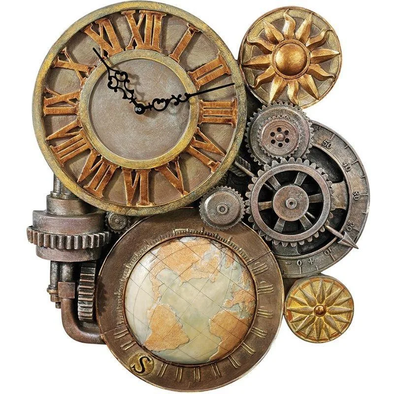 Steampunk horloge – model 2