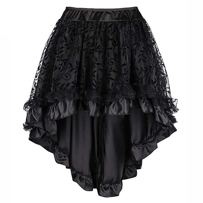 Aanzicht 7 — Korset rok Ensemble – gothic