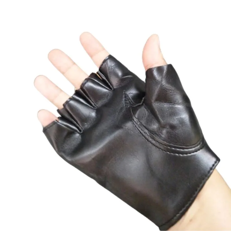 Aanzicht 2 — Steampunk vingerloos handschoen