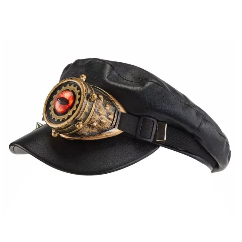 Aanzicht 4 — Steampunk pet voor heren