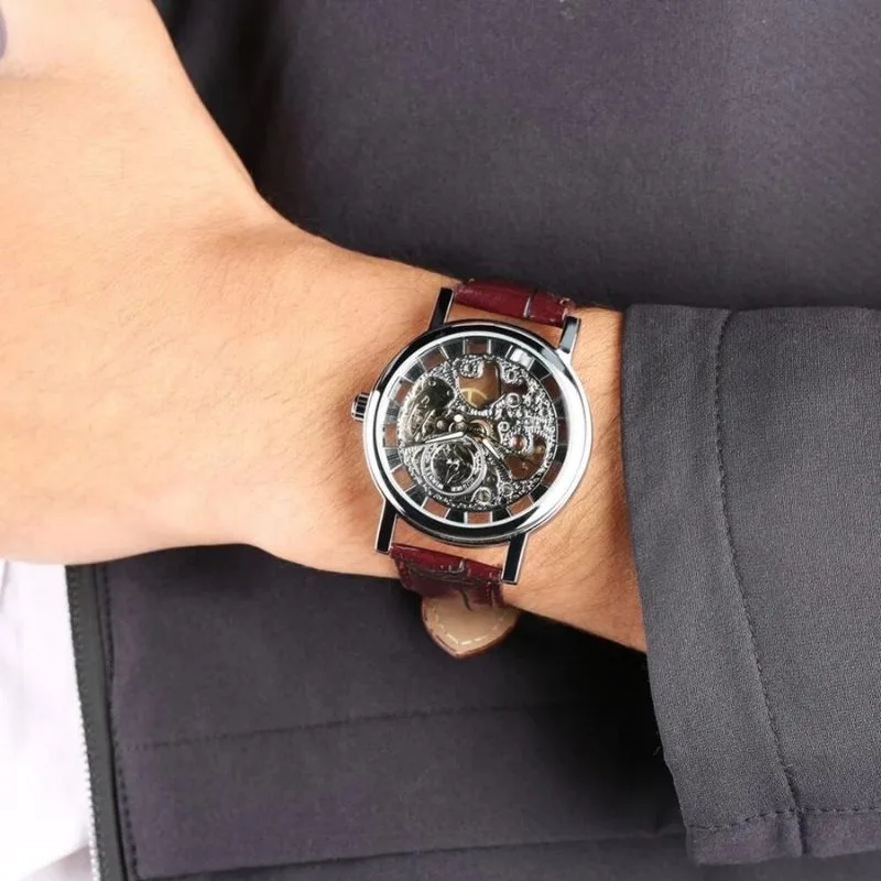 Aanzicht 9 — Skeleton horloge voor heren