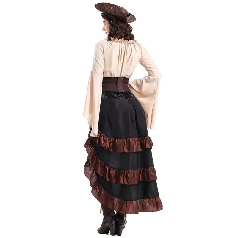 Aanzicht 3 — Steampunk jurk – cosplay piratenstijl