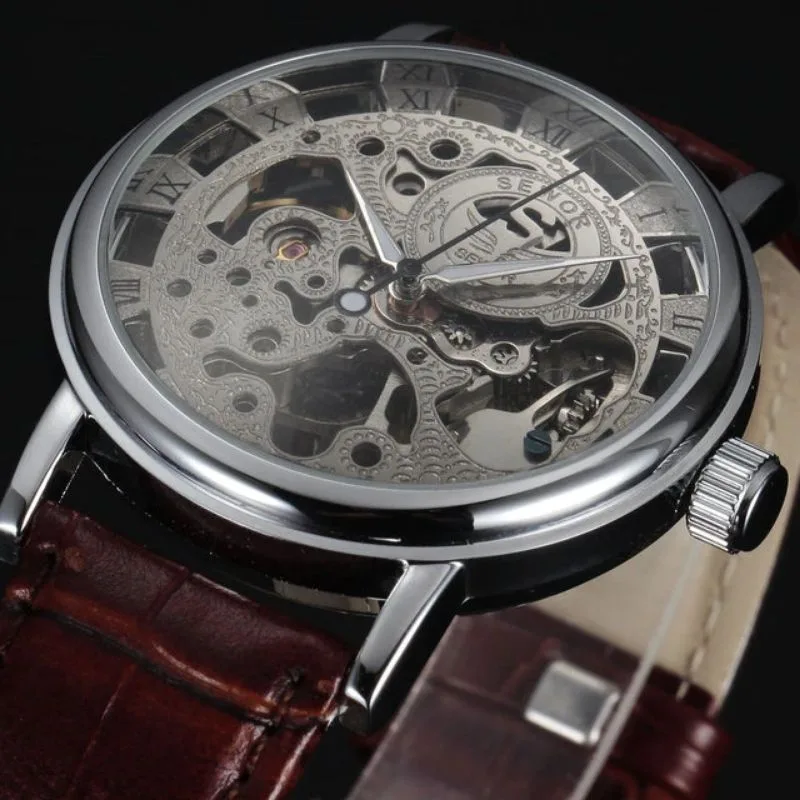 Aanzicht 4 — Skeleton horloge voor heren