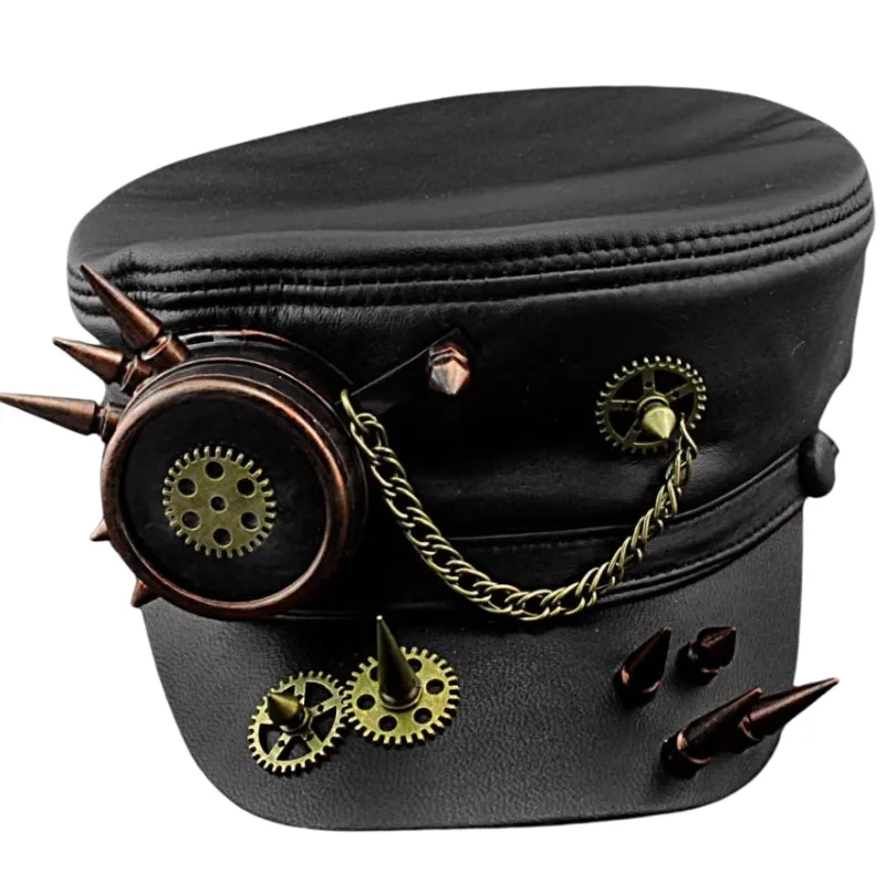 Steampunk hoed – militaire stijl