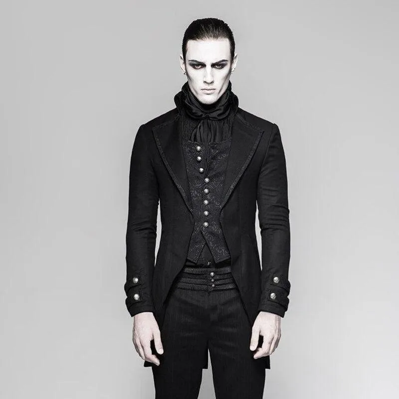 Aanzicht 3 — Steampunk jas – gothic