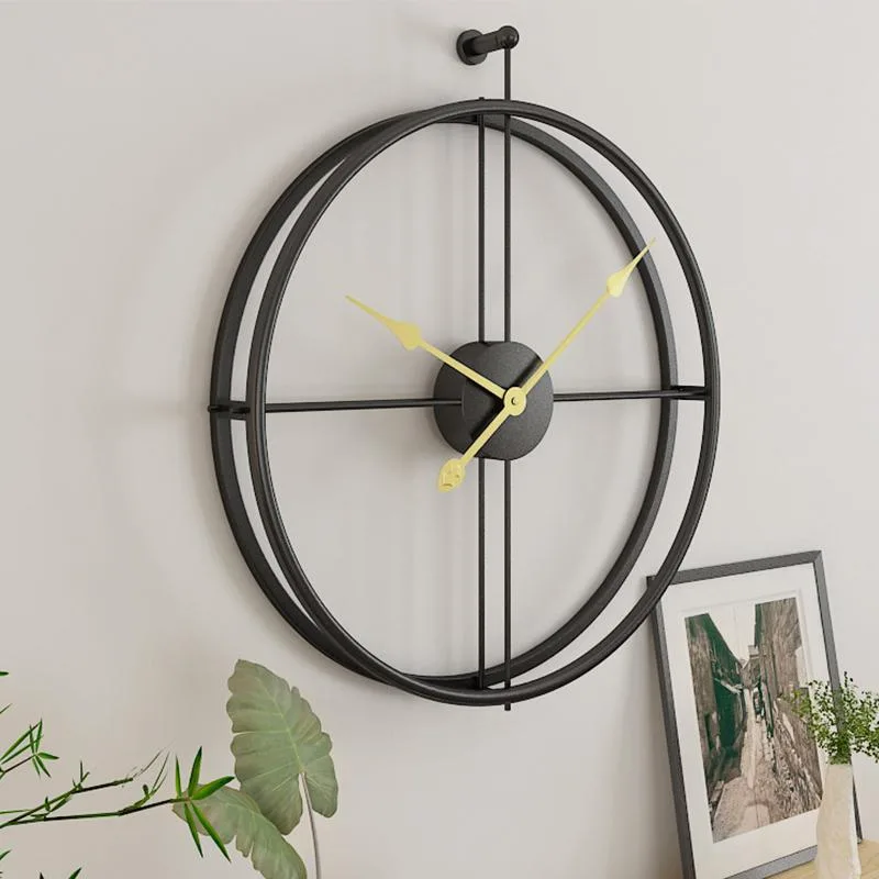 Aanzicht 2 — Steampunk horloge – wanddecoratie minimalistisch