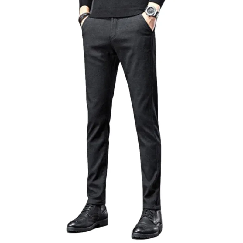Broek voor heren – Tweed zwart Broek voor heren – Tweed zwart
