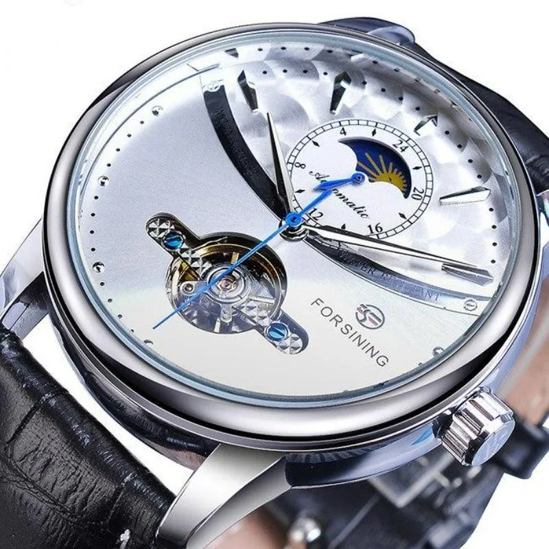 Aanzicht 3 — Horloge voor heren – maanfase