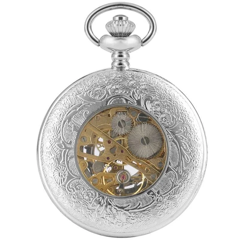 Aanzicht 3 — Zakhorloge – antieke uitstraling van staal (doos)