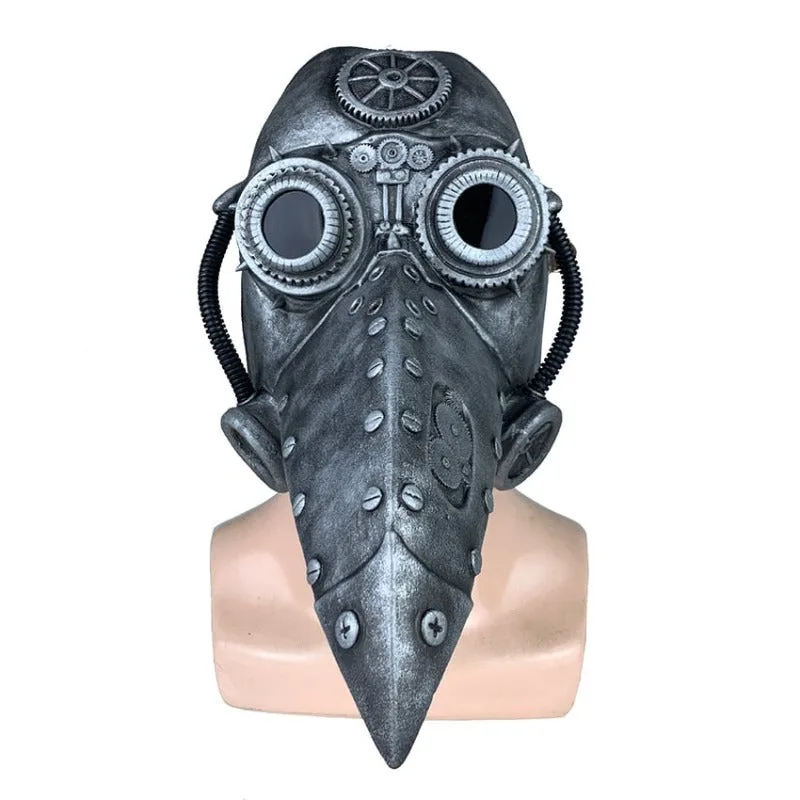 Aanzicht 3 — Steampunk pestdoktermasker