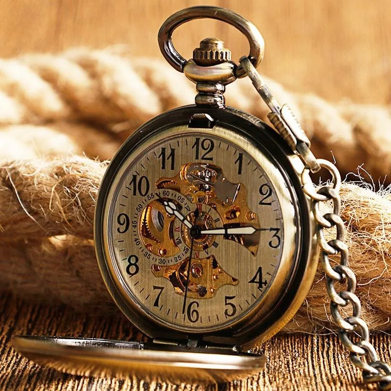 Aanzicht 4 — Steampunk zakhorloge – (doos)