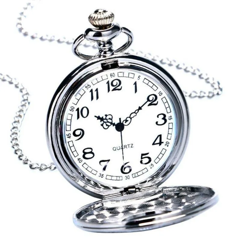 Aanzicht 2 — Zakhorloge voor dames – zilverkleurig antieke uitstraling