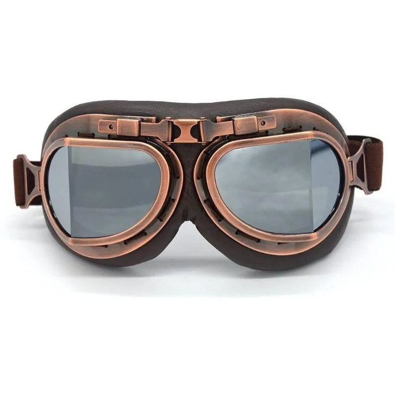Aanzicht 13 — Steampunk bril – pilotenstijl