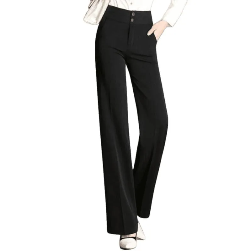 Broek voor dames – vintage hoge tailleband