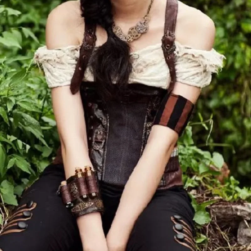 Aanzicht 8 — Steampunk bovenarmband – flesje