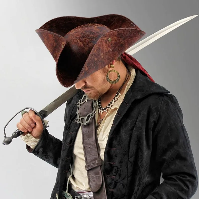 Aanzicht 2 — Hoed – piratenstijl Cariben