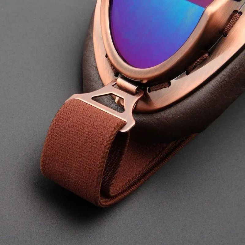 Aanzicht 10 — Steampunk bril – pilotenstijl