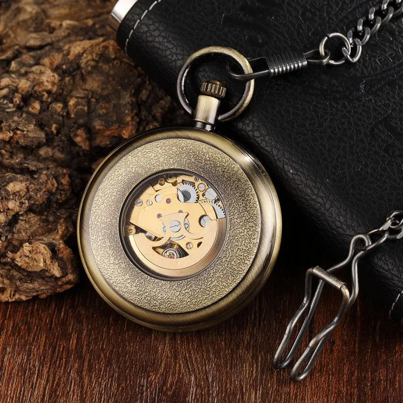 Aanzicht 2 — Steampunk zakhorloge – tas
