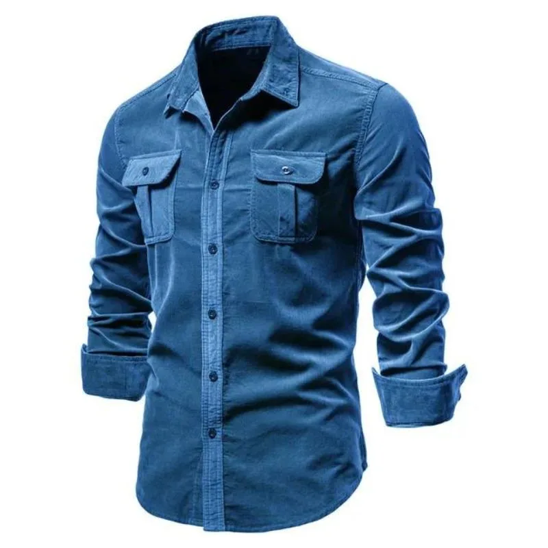Overhemd voor heren – corduroy Overhemd voor heren – corduroy