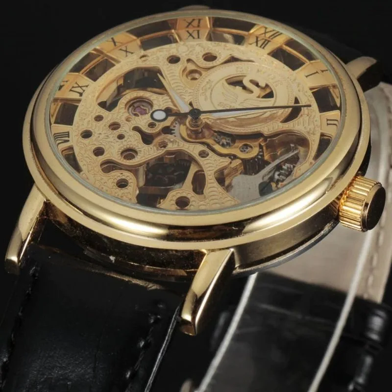 Aanzicht 5 — Skeleton horloge voor heren