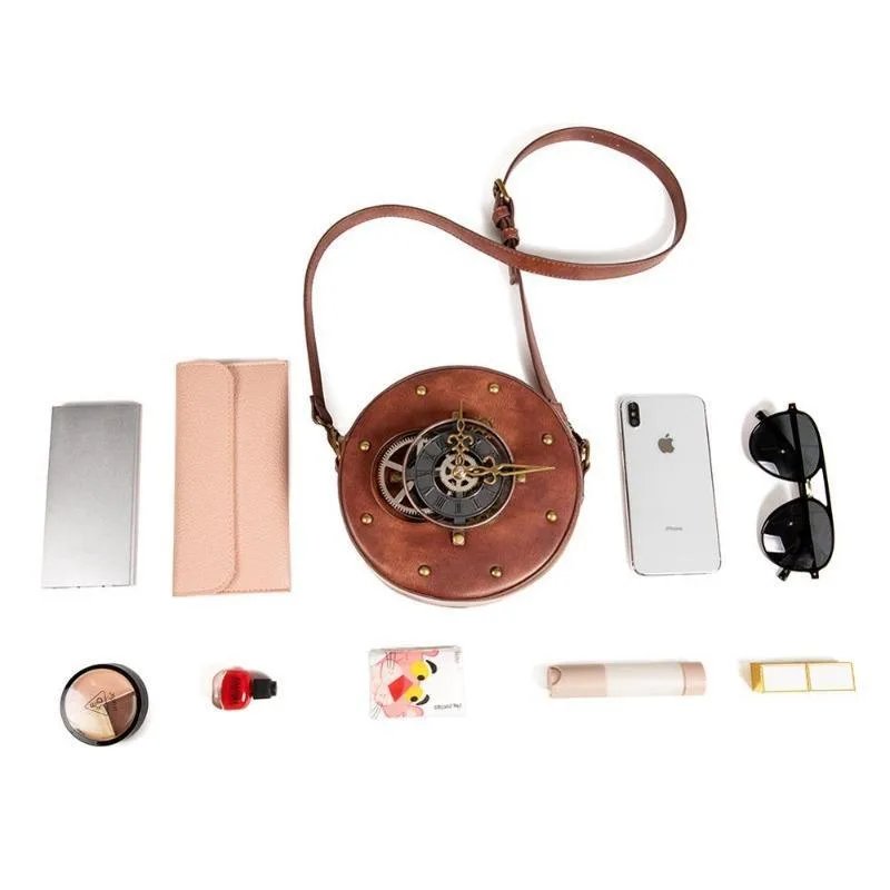Aanzicht 6 — Steampunk handtas