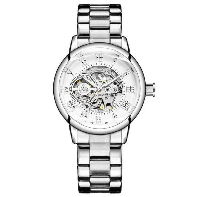 Aanzicht 4 — Skeleton horloge voor dames – automatisch