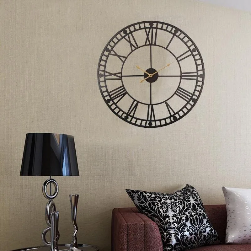 Aanzicht 2 — Steampunk horloge – vintage 60 cm