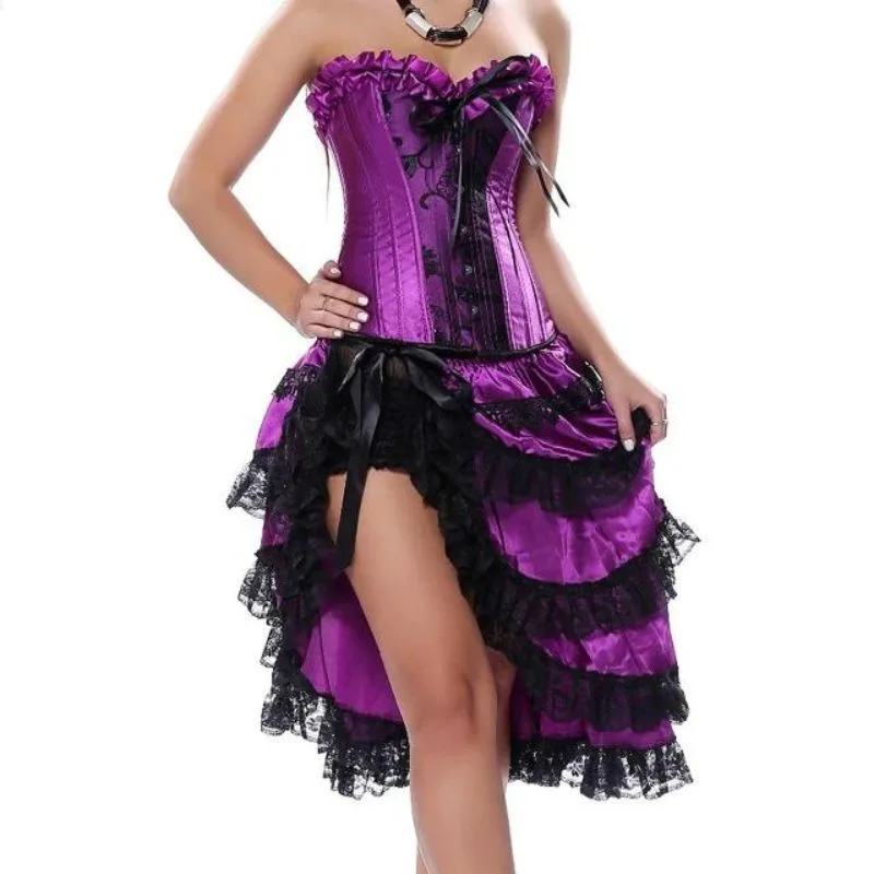Aanzicht 3 — Jurk – Cabaret Burlesque