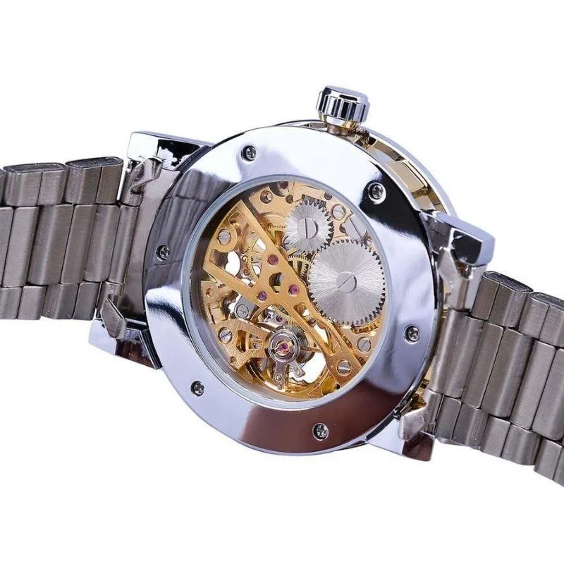 Aanzicht 3 — Steampunk horloge – elegante stijl