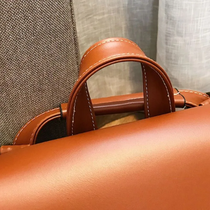 Aanzicht 13 — Steampunk schooltas – van PU