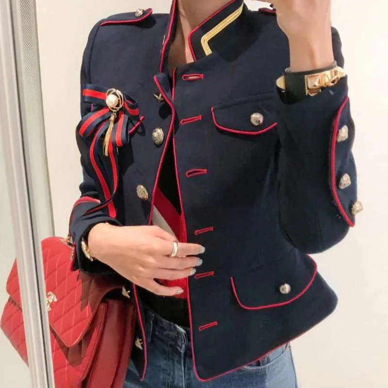 Aanzicht 2 — Jas voor dames – militaire stijl gothic