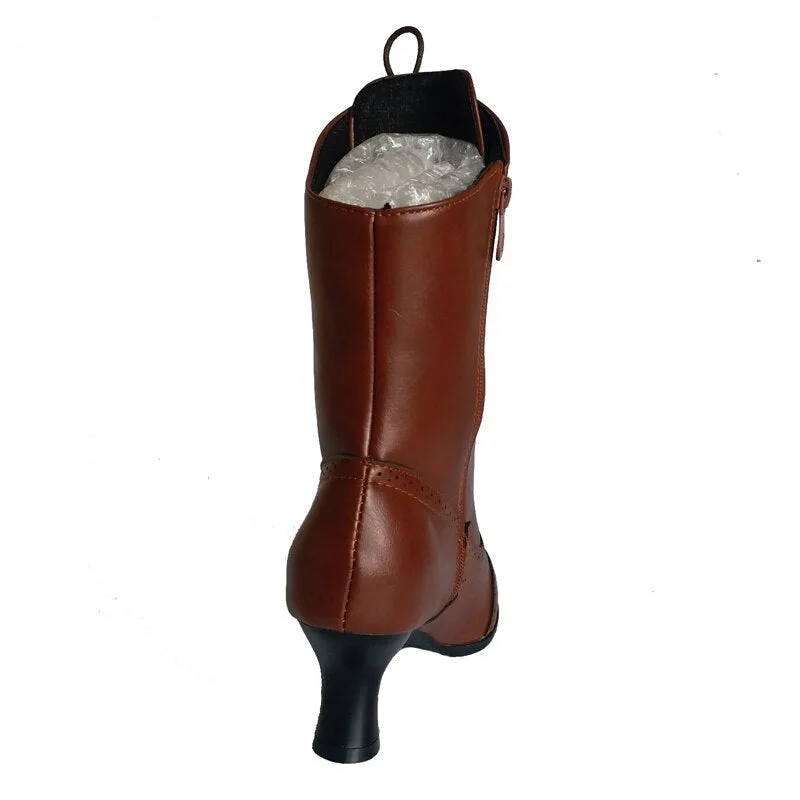 Aanzicht 4 — Schoenen – Victoriaans bruin