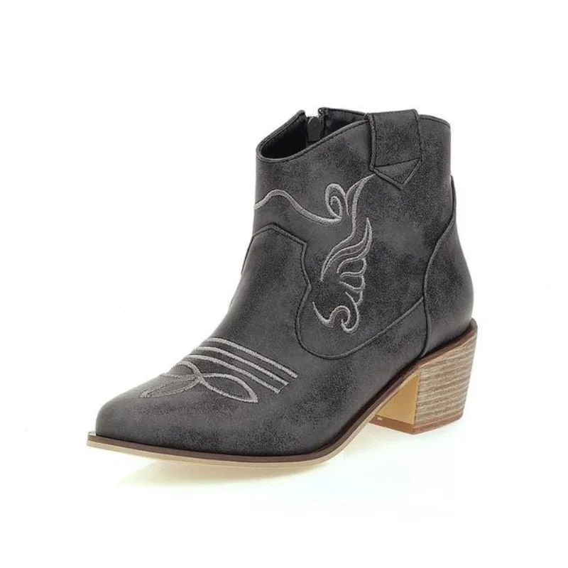 Enkellaarzen voor dames – western