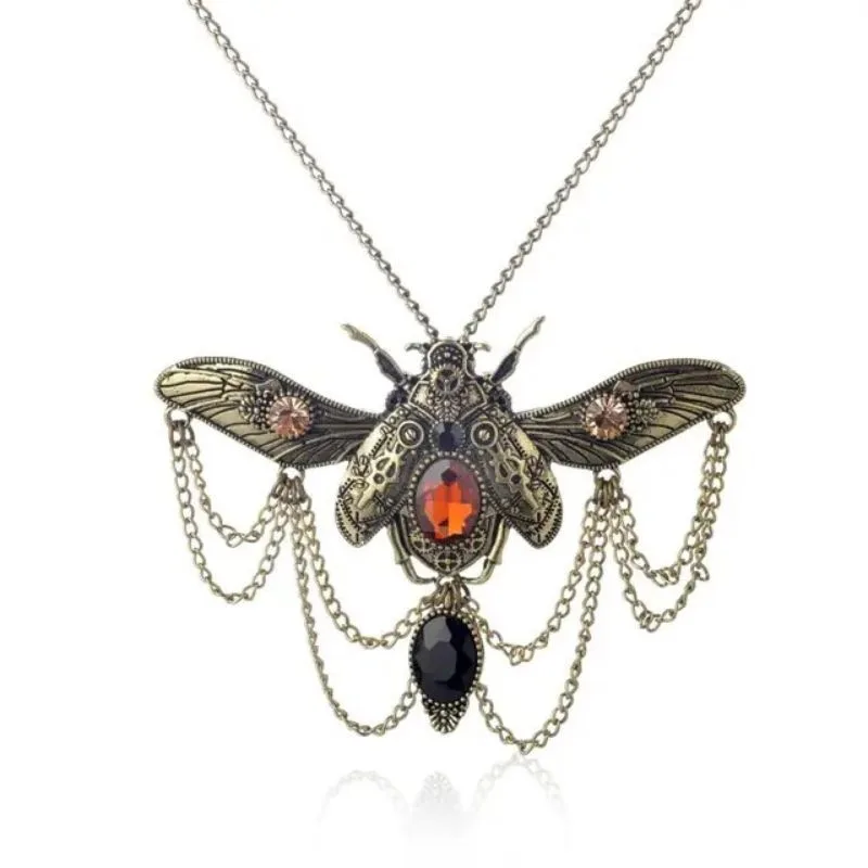 Aanzicht 2 — Steampunk hanger – insect