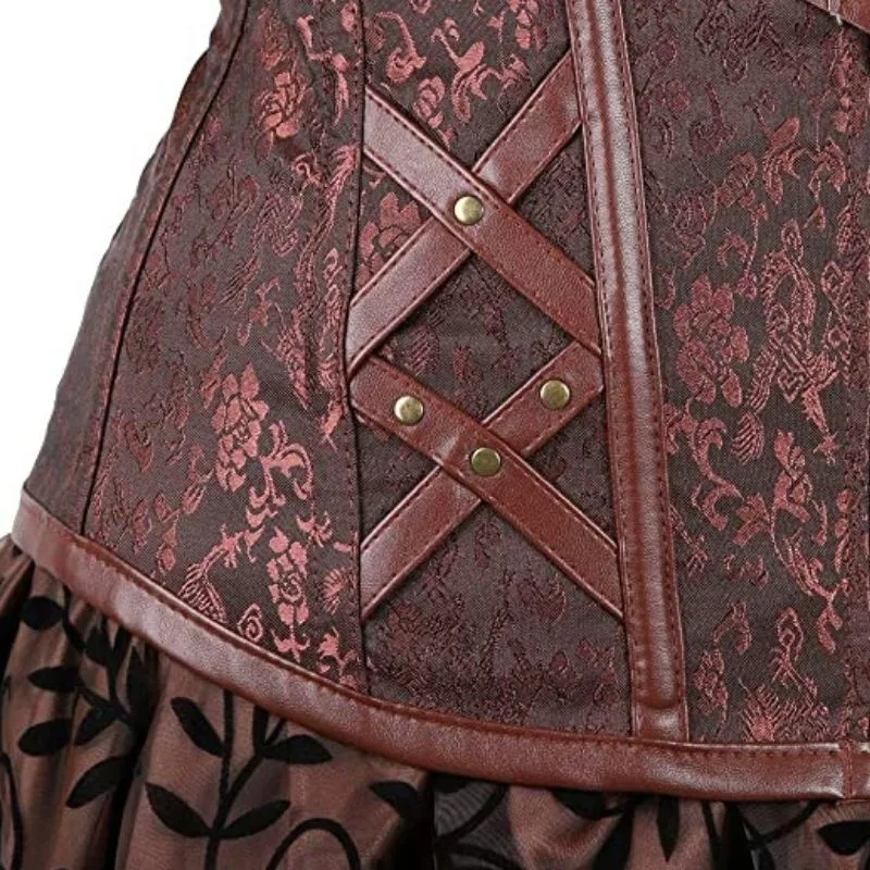 Aanzicht 5 — Steampunk jurk – Victoriaans