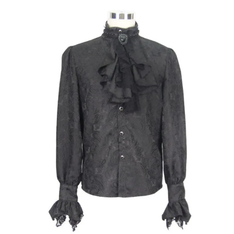 Aanzicht 3 — Overhemd voor heren – aristocratisch gothic