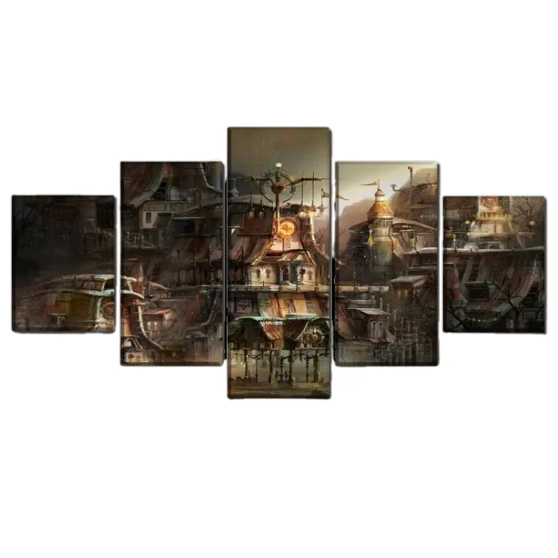 Wanddecoratie – landschap fantasy