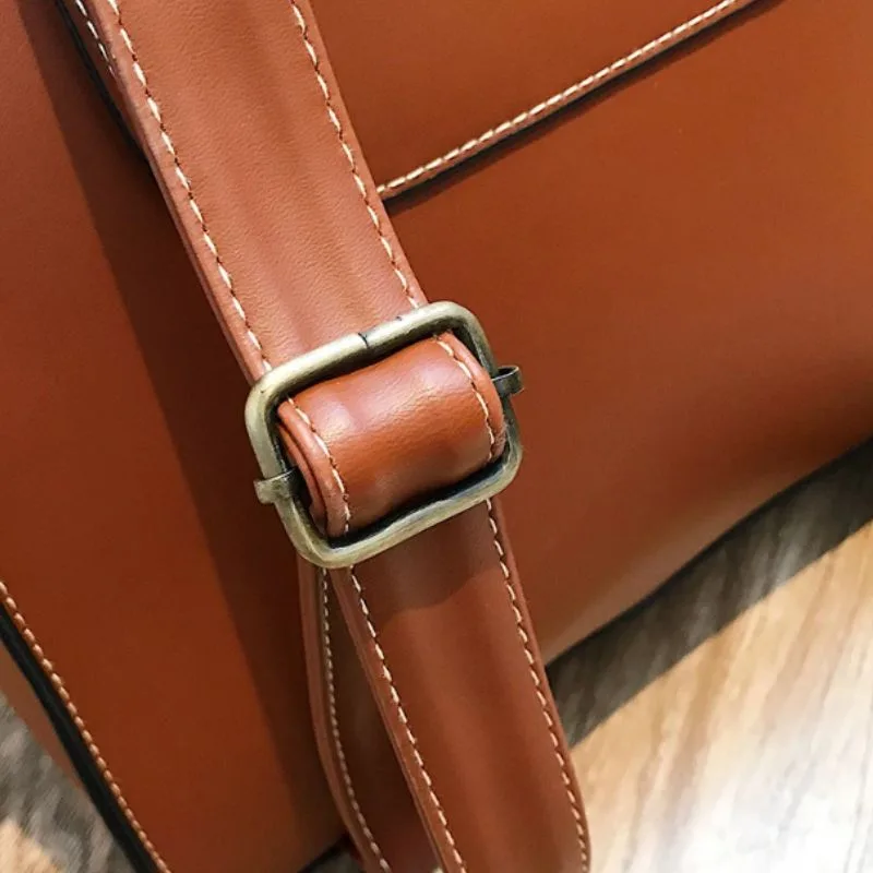 Aanzicht 11 — Steampunk schooltas – van PU